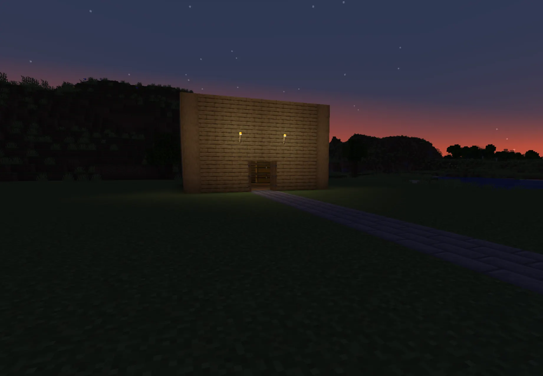 Base in the Minecraft