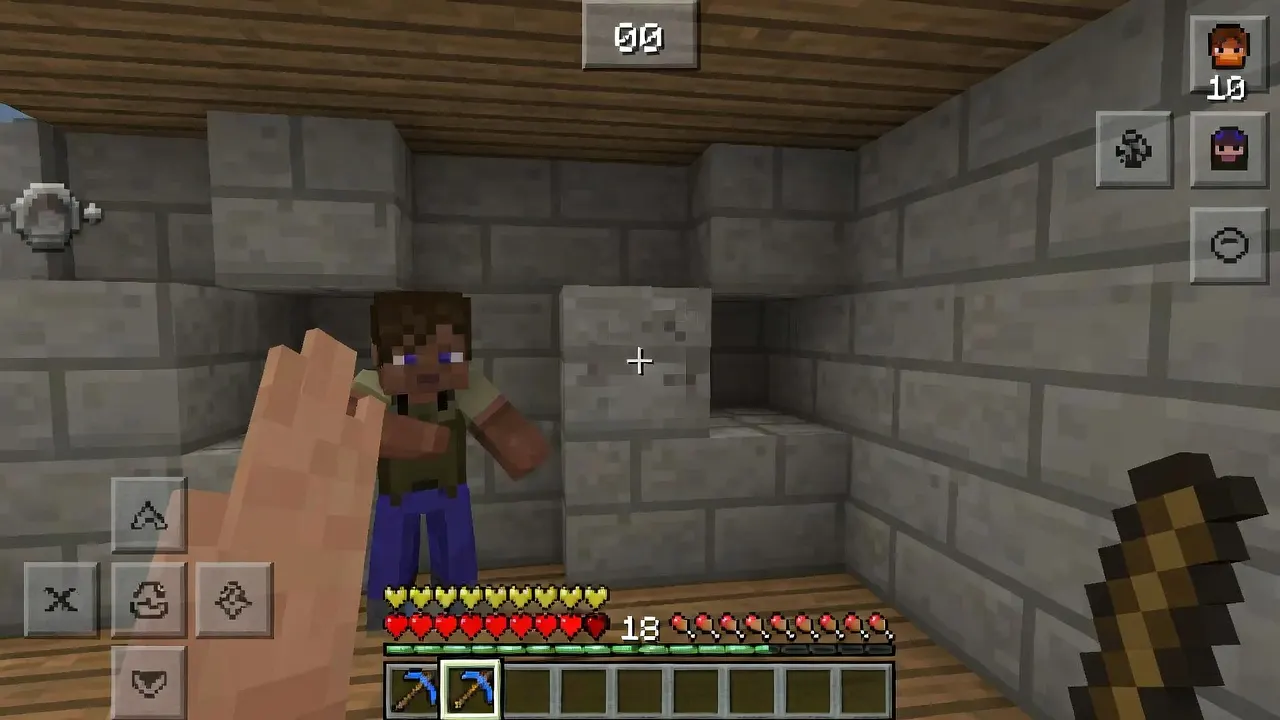 Minecraft adventure mode block-breaking restrictions example