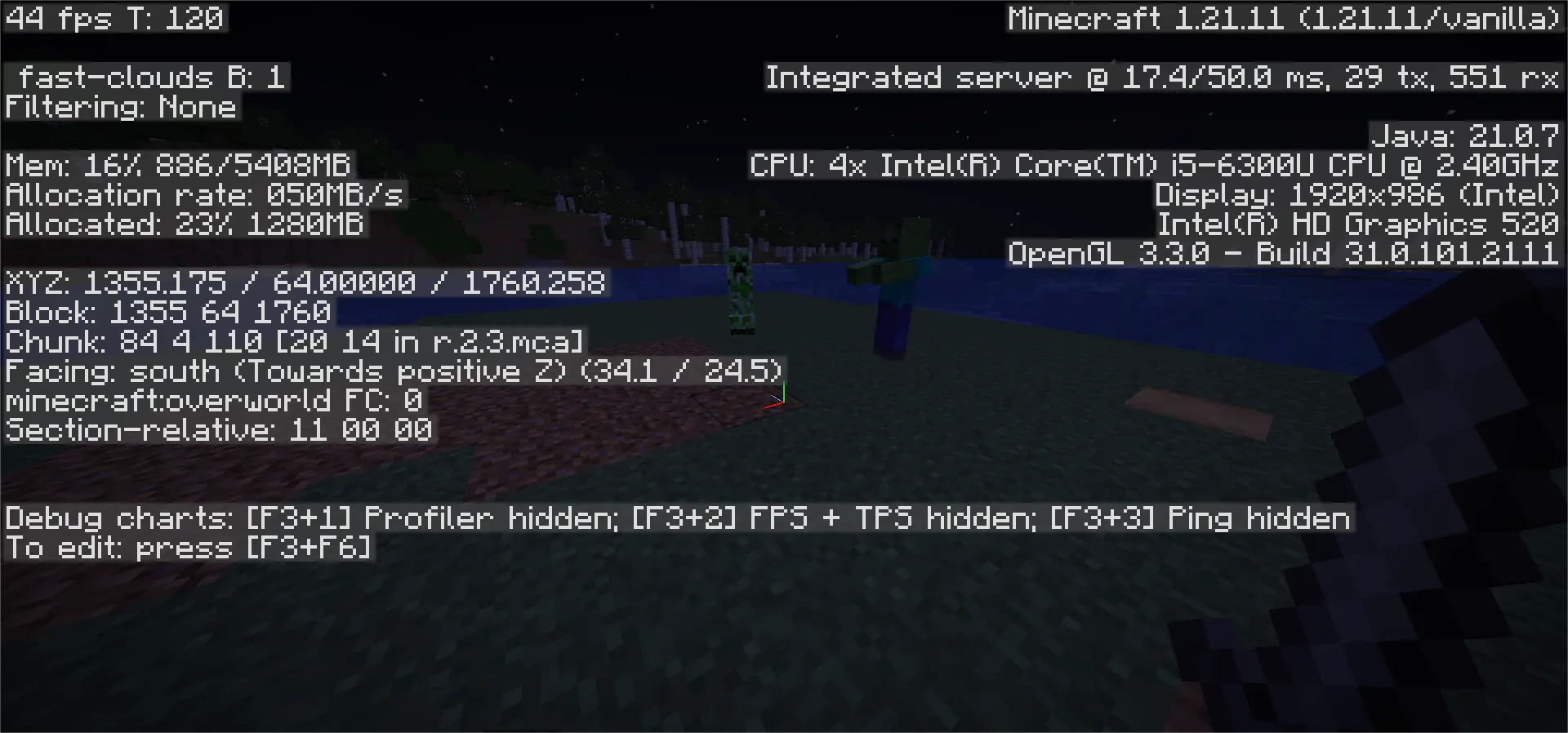 Mob spawning in Minecraft at light level 0 during night