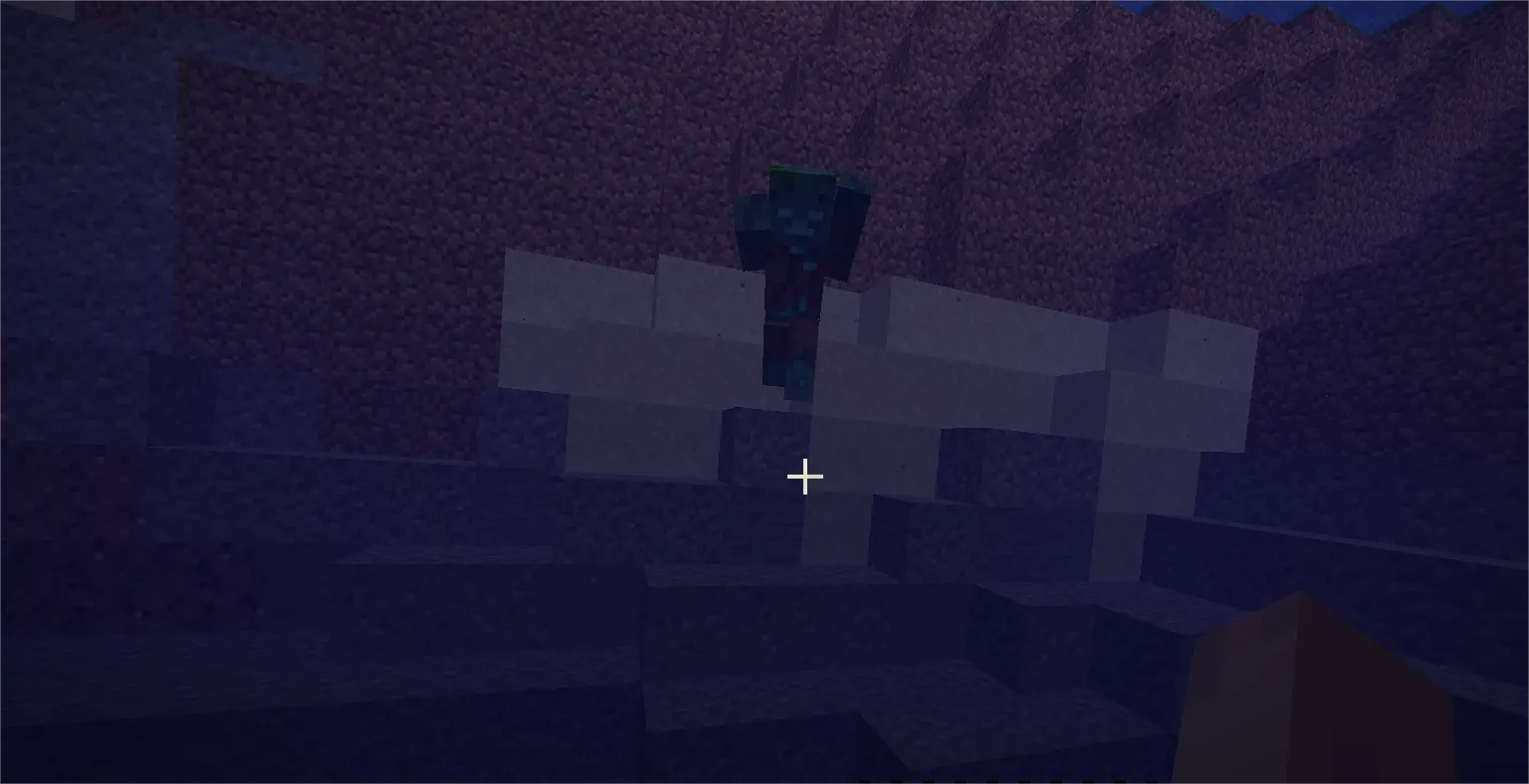 Drowned chasing player underwater showing speed and oxygen risk