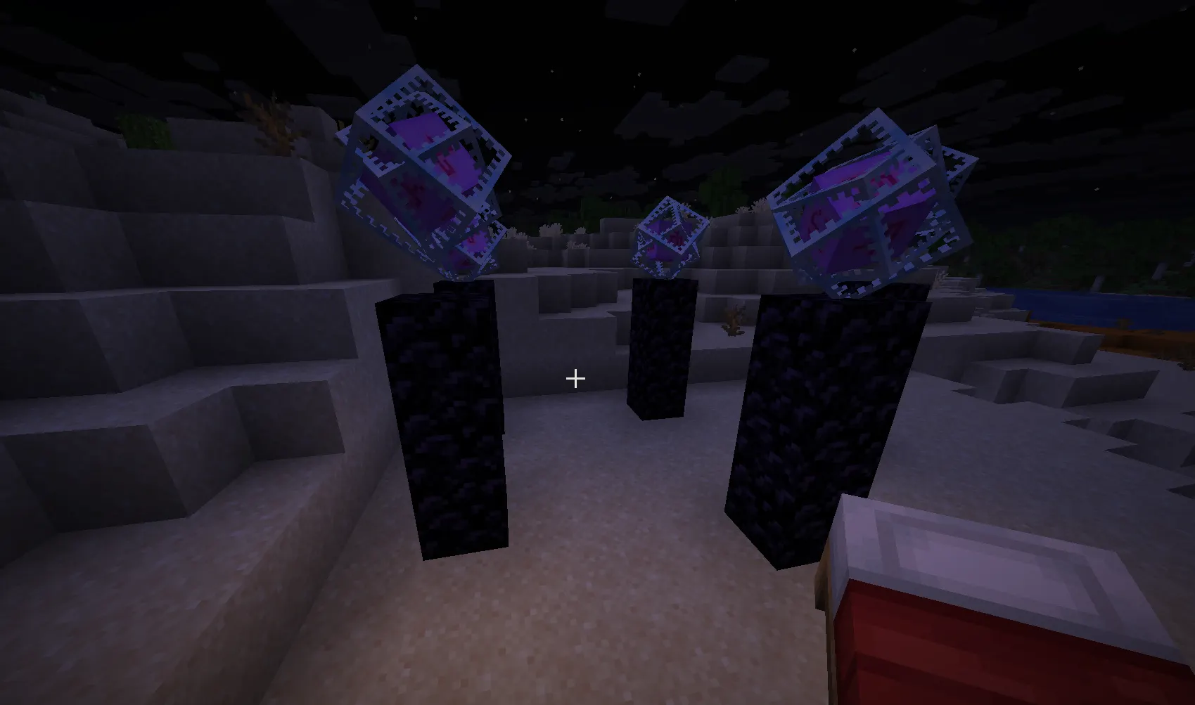 Minecraft Ender Dragon fight bed explosion strategy End crystals