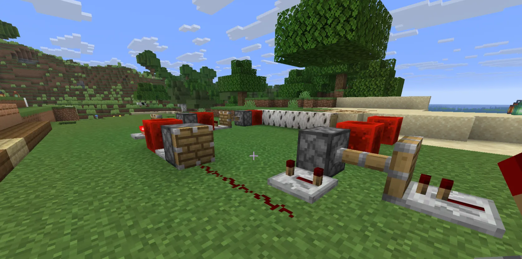  Testing redstone circuits in Minecraft Creative Mode