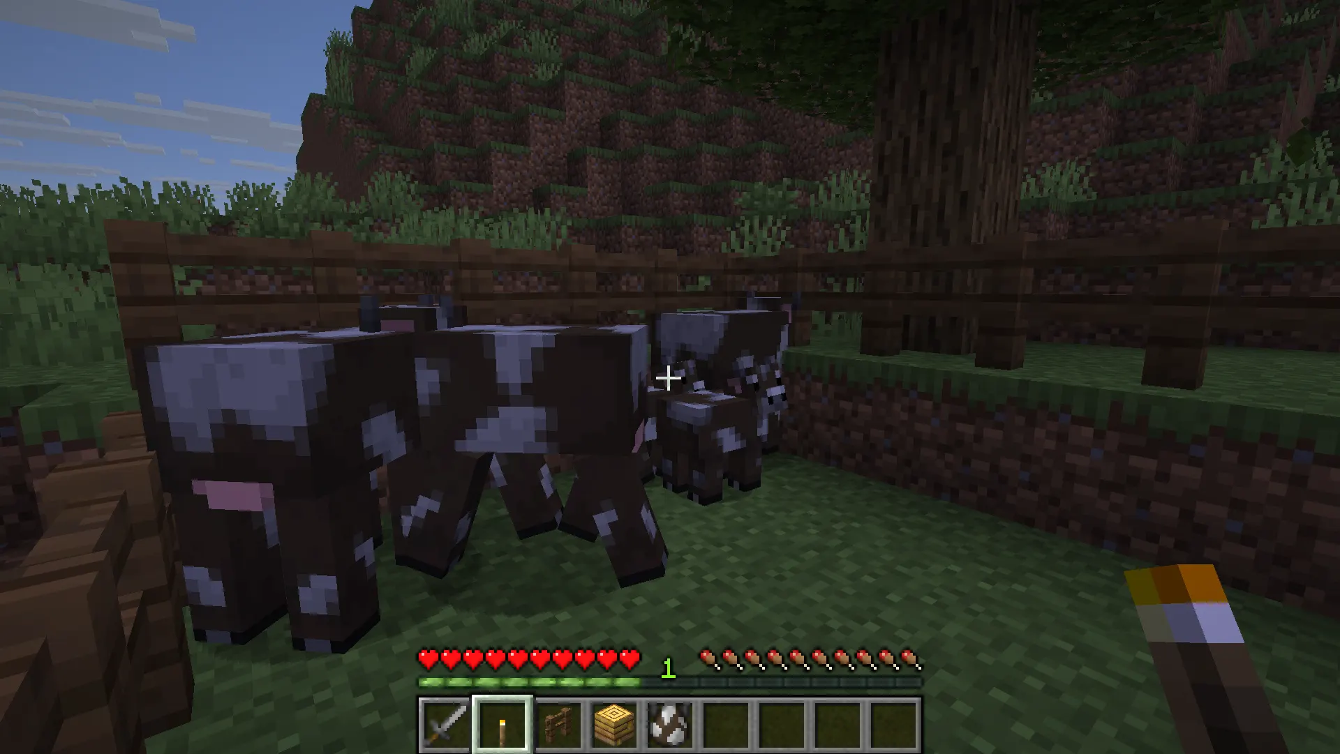 Animal breeding giving XP in Minecraft survival