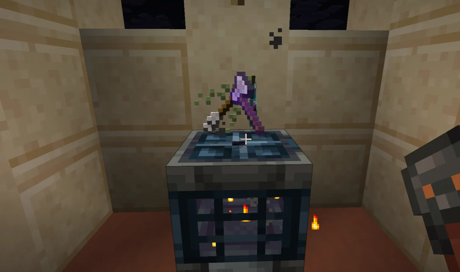  Opening a Trial Chamber vault for a chance to get a Mending book