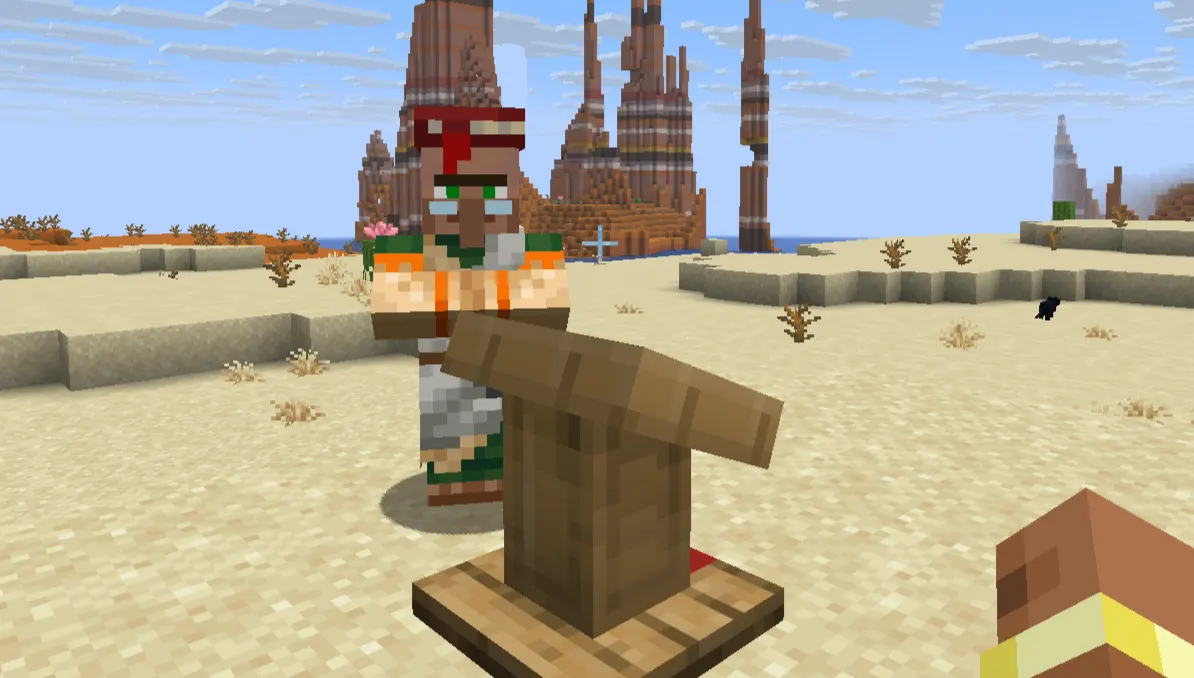  Swamp librarian required for Mending in Villager Trade Rebalance experiment