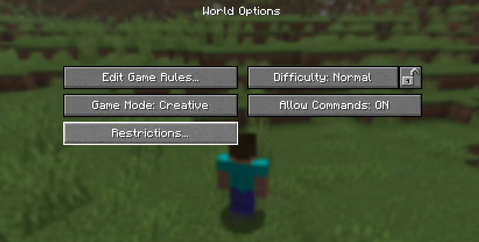 Best Minecraft 1.21 world settings for beginners