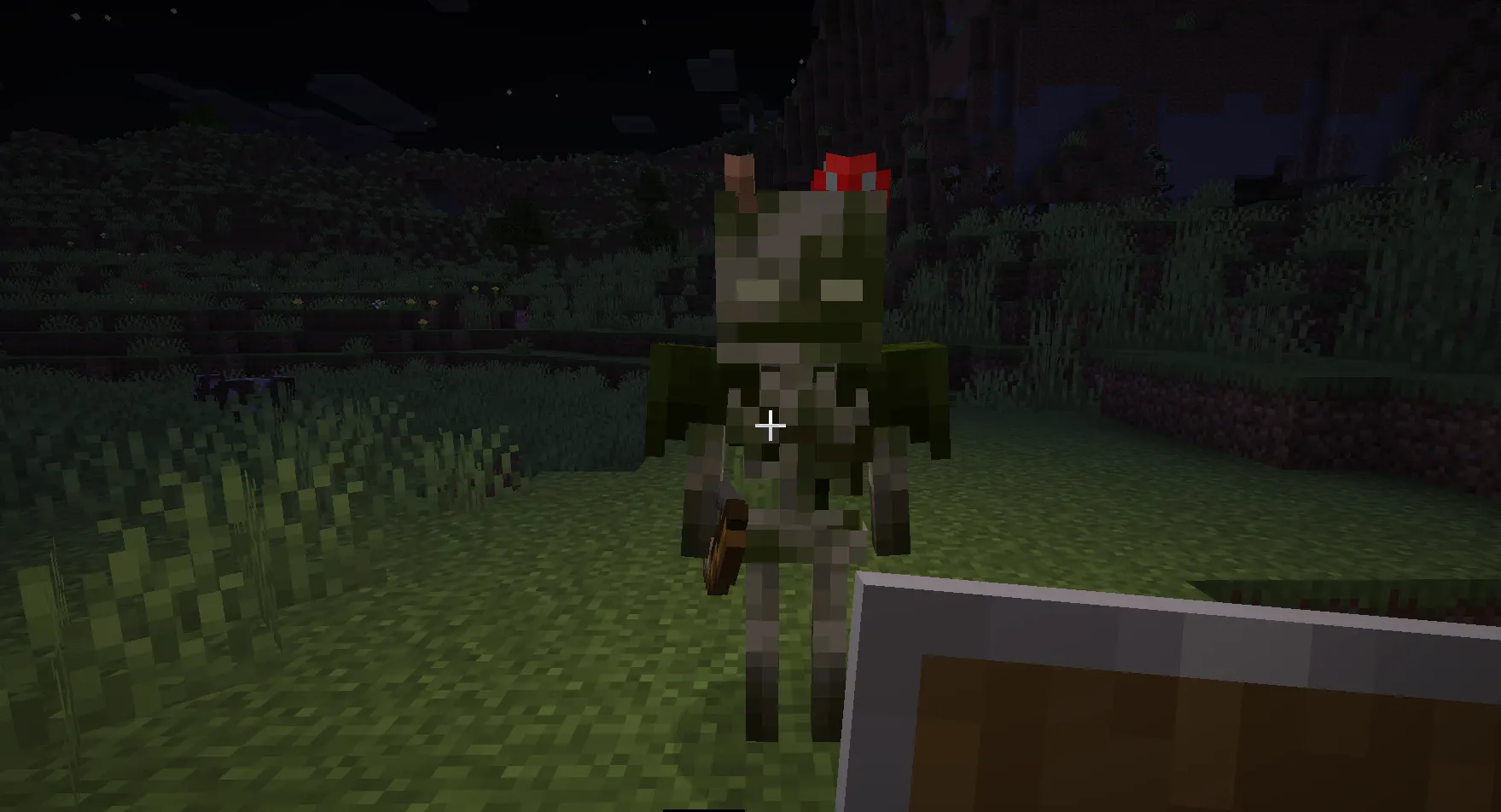 Bogged firing a poison arrow at a player