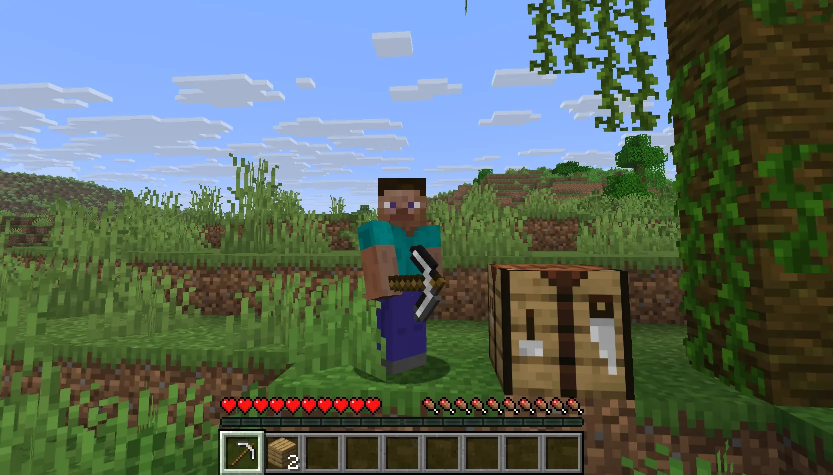 Minecraft first 10 minutes survival checklist