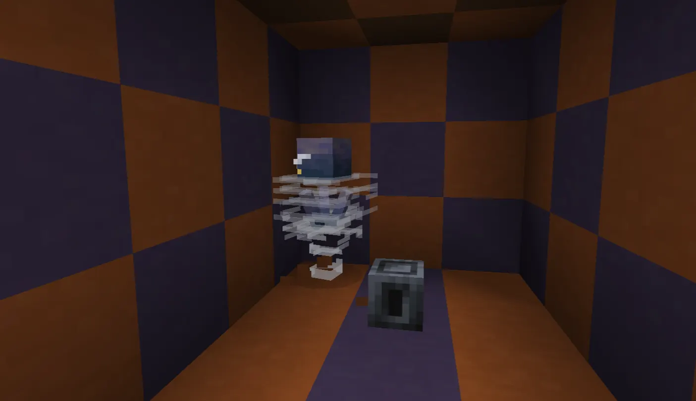 Heavy Core obtained from an Ominous Vault in Minecraft 