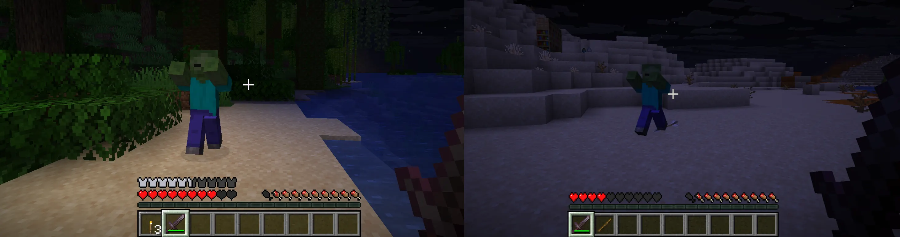 Sharpness vs Smite in Minecraft