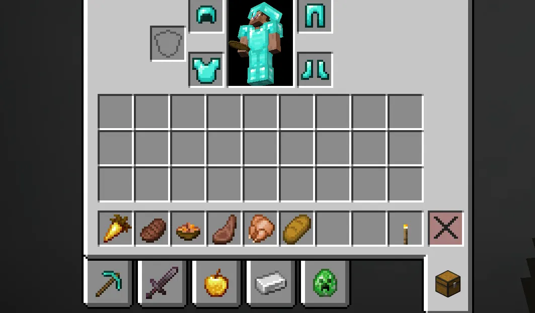 Top Minecraft foods ranked by saturation from golden carrot to bread