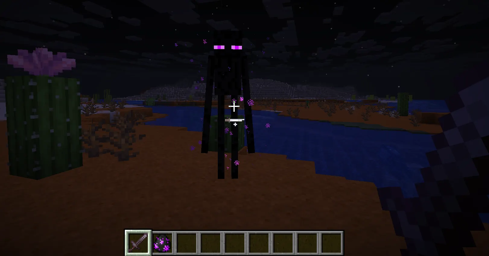 Looting III sword increasing mob drops in Minecraft