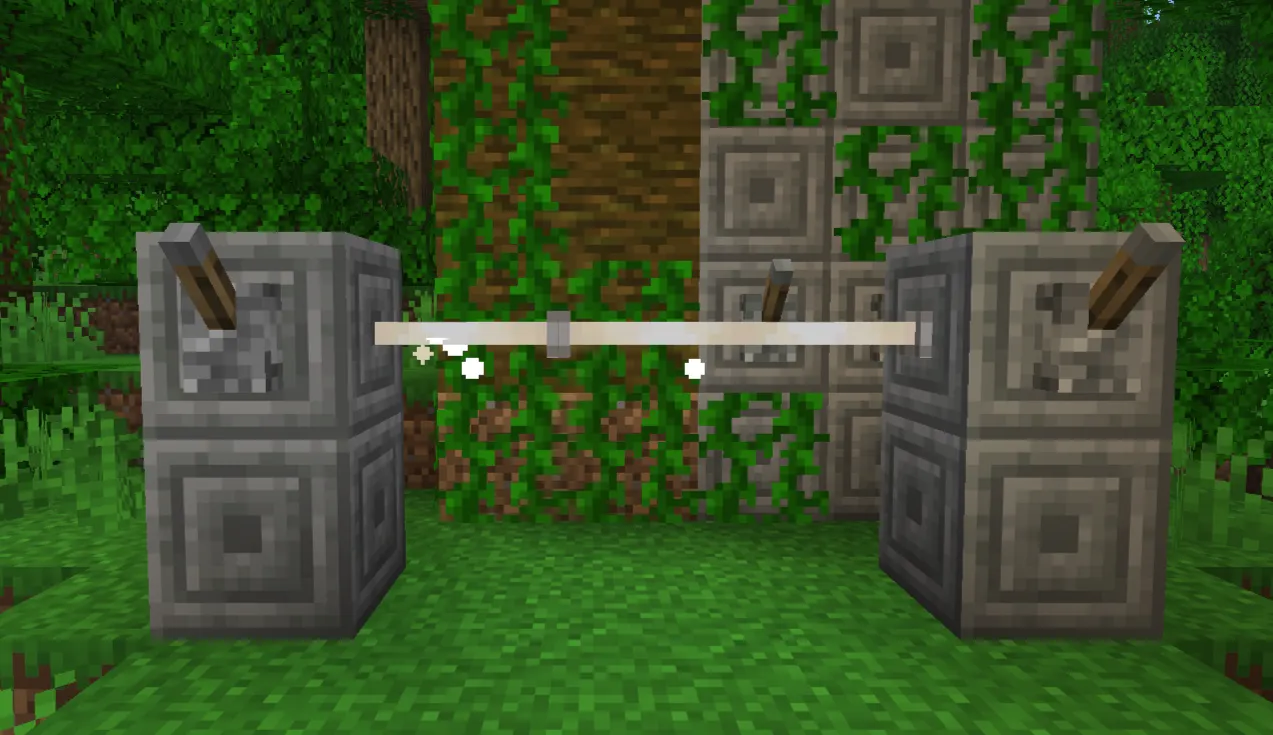  Using shears to safely disable the Jungle Temple tripwire trap