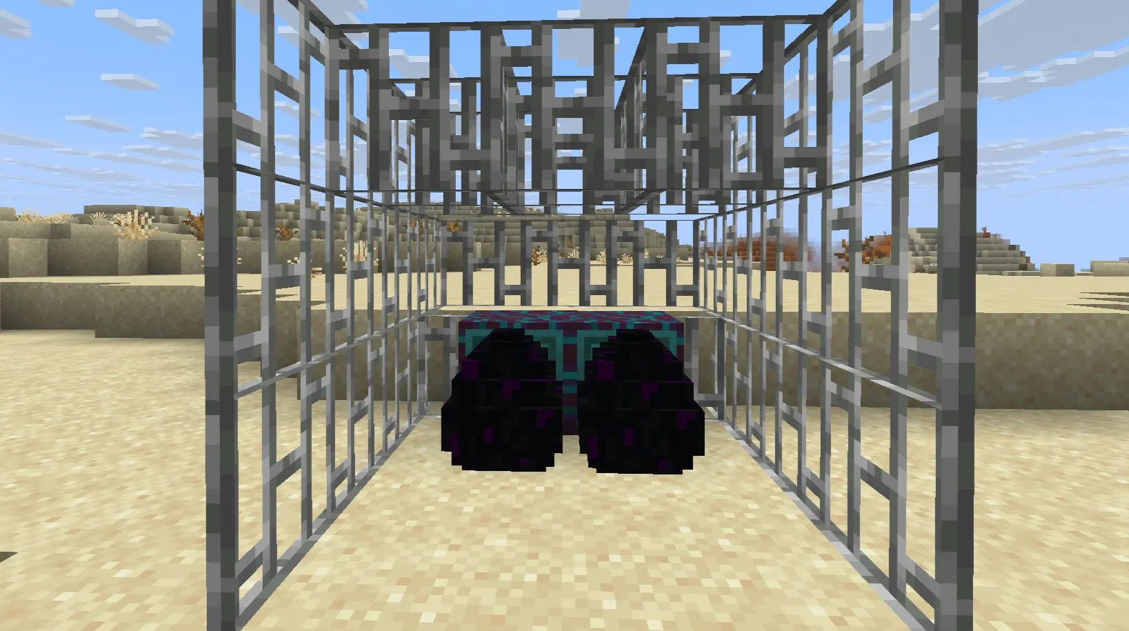 How to destroy a caged End Crystal