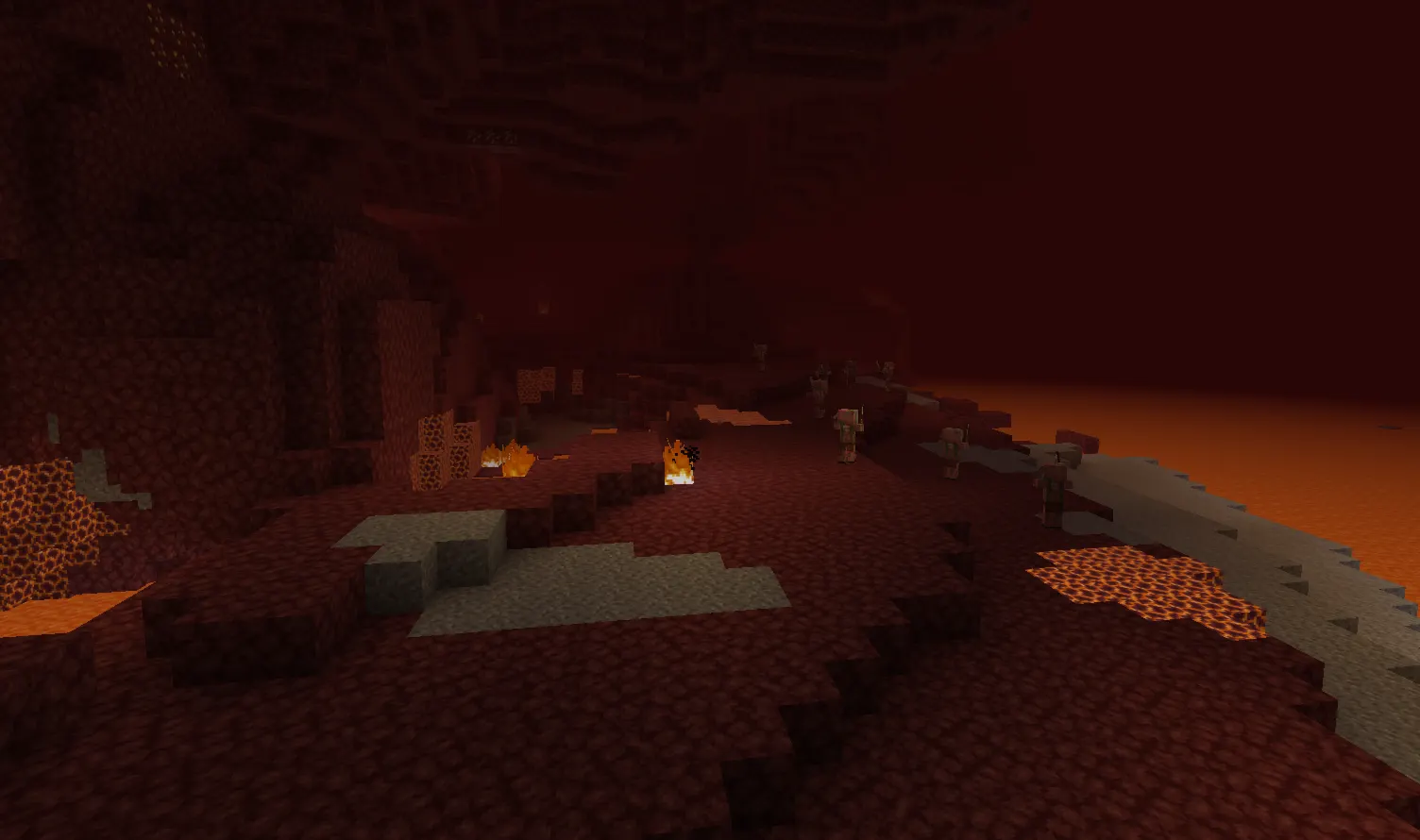  Blaze farm collecting blaze rods and XP in Minecraft