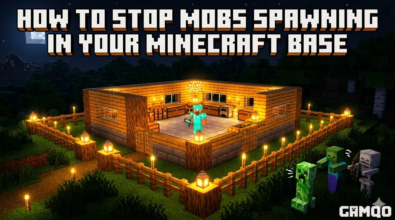 Stop Mobs Spawning in Your Minecraft Base (7 Easy Fixes)