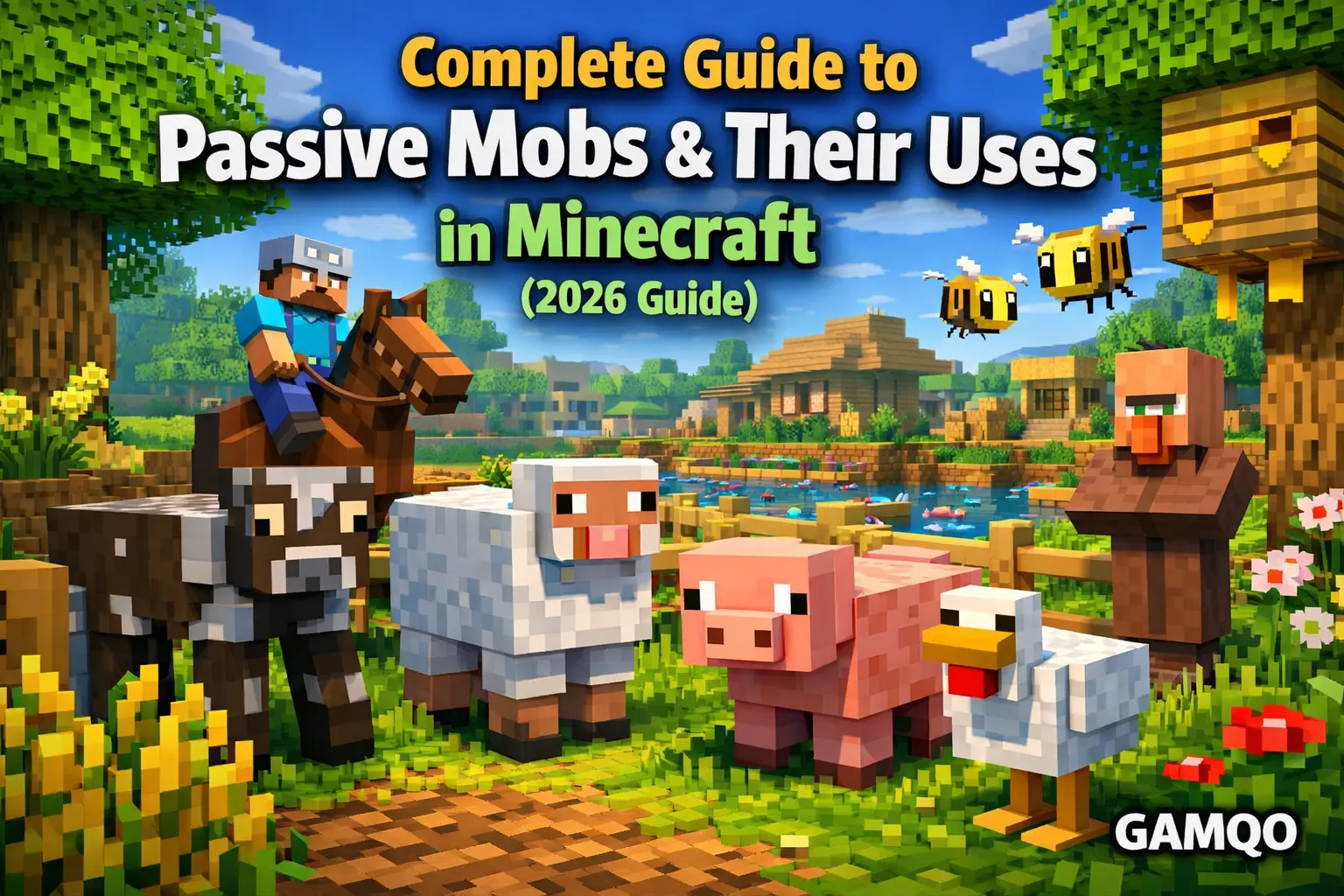 The Ultimate Guide to Passive Mobs in Minecraft (2026)
