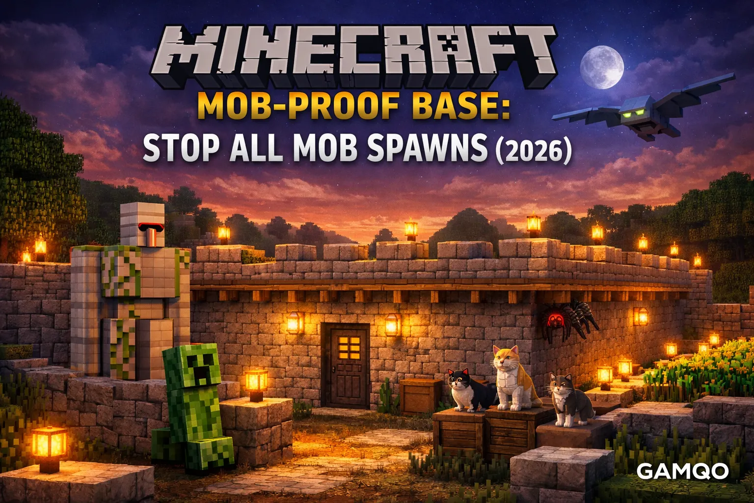Minecraft Mob-Proof Base: Complete Guide (2026)