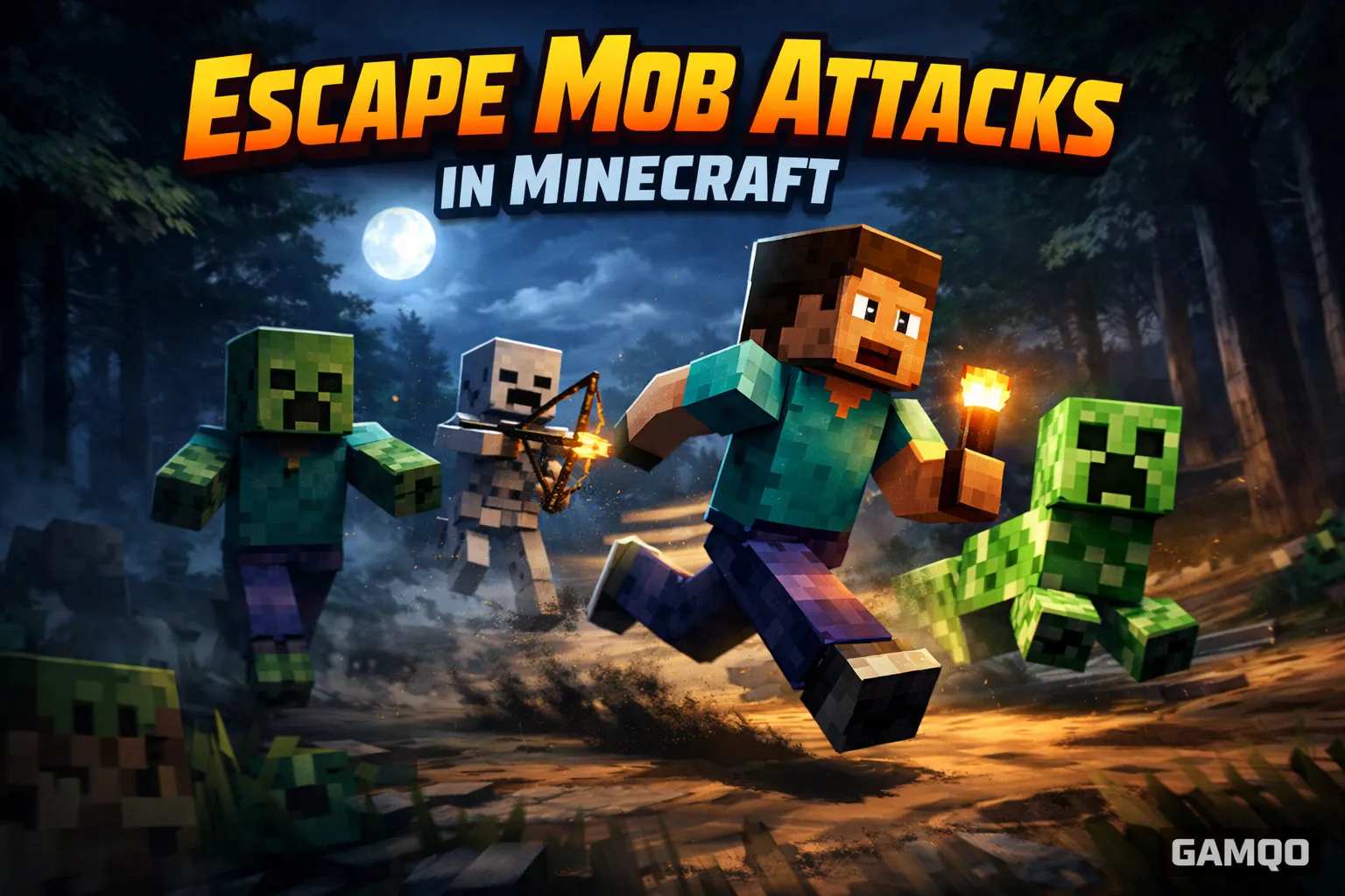 How to Escape Mob Attacks in Minecraft: 8 Proven Tactics (2026)