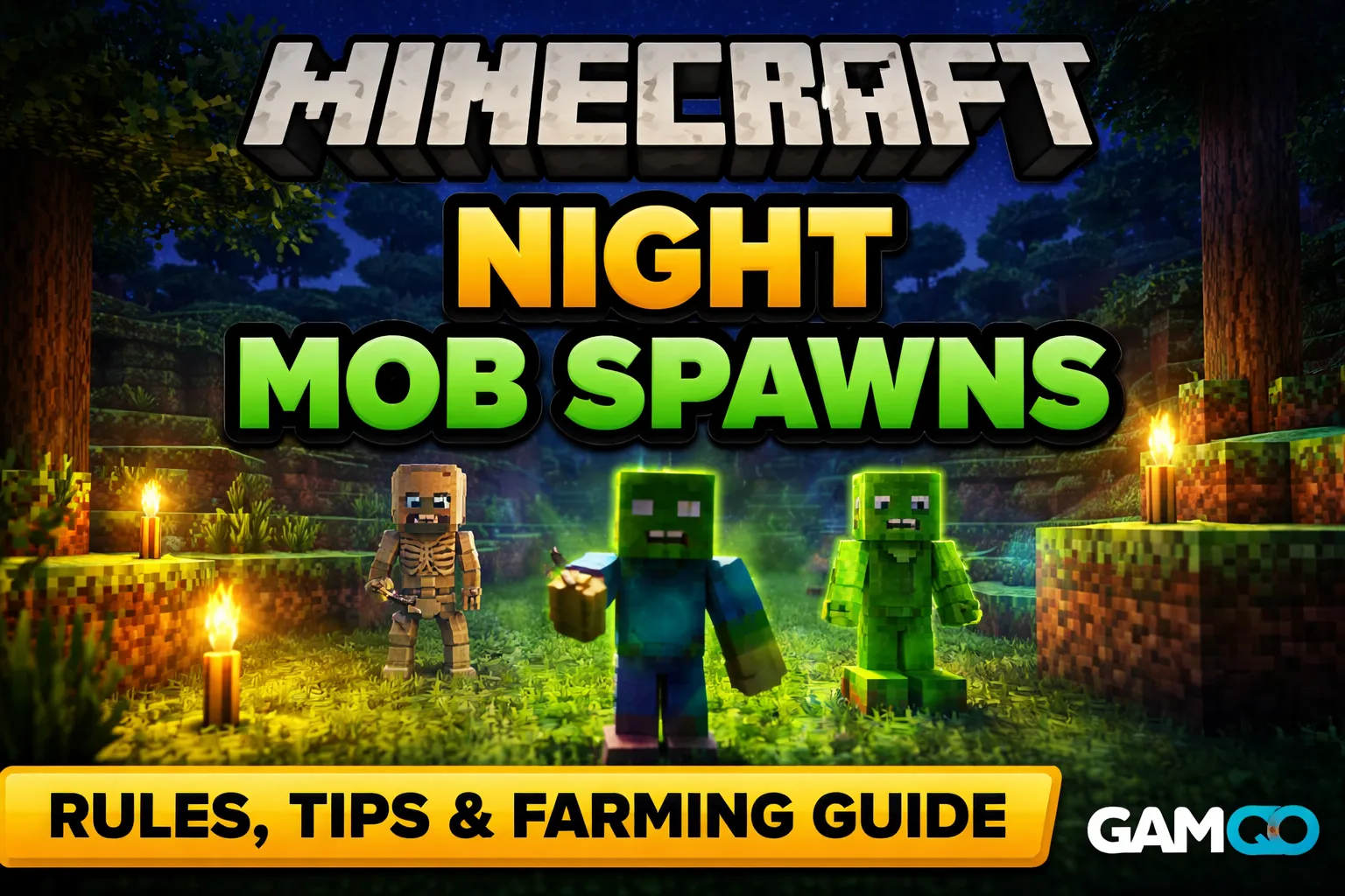 Minecraft Night Mob Spawns: Rules, Tips & Spawn Guide (2026)