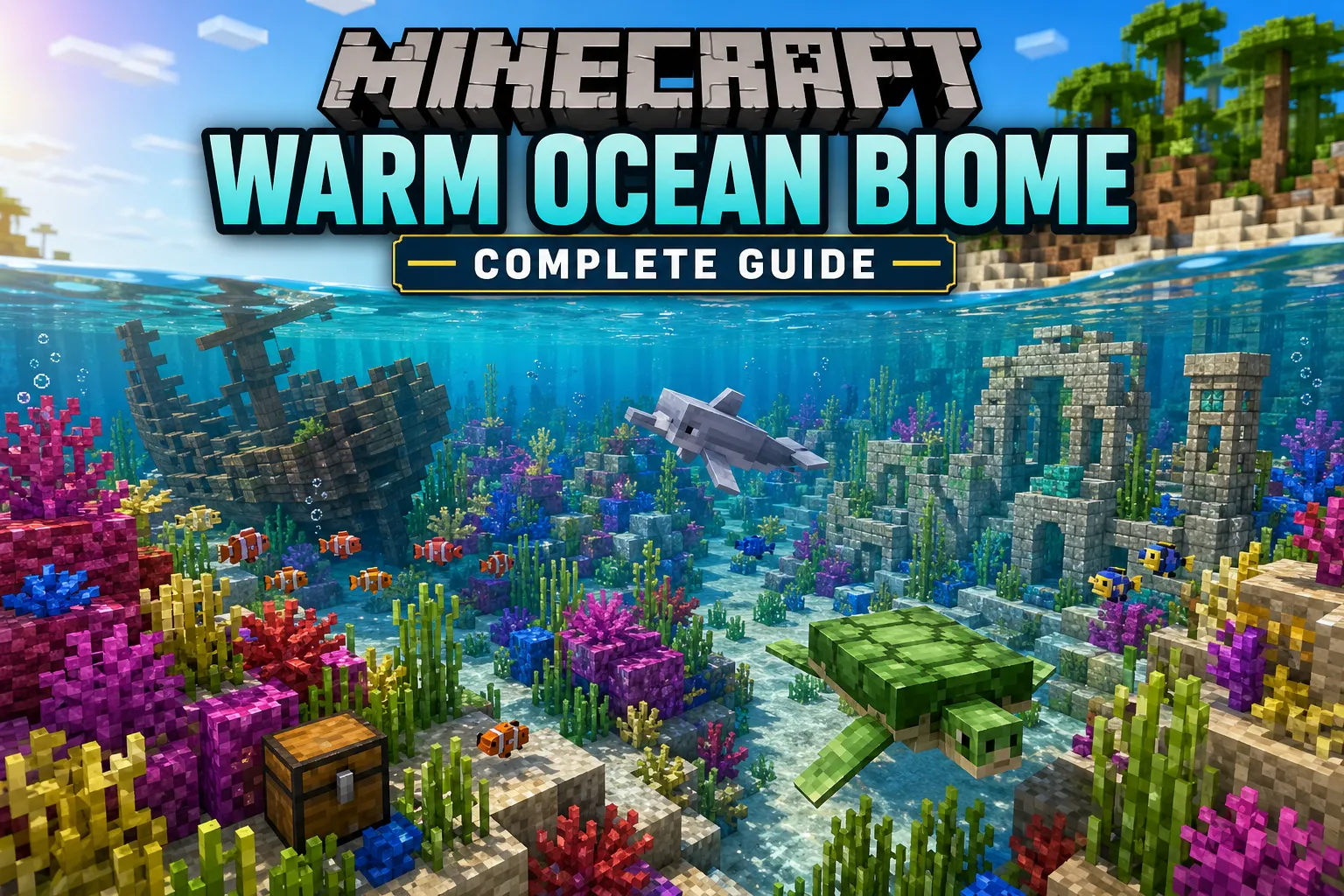 Warm Ocean Biome in Minecraft: Secrets & Loot Guide