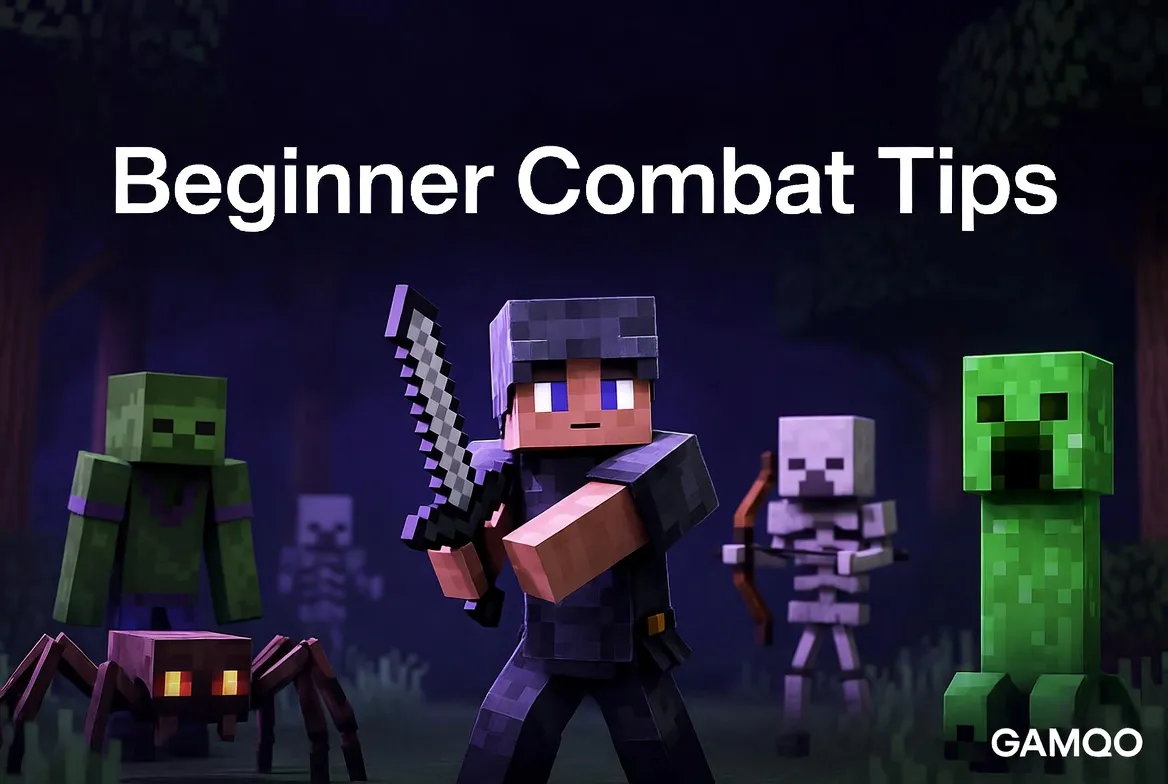 Minecraft Beginner Combat Tips to Survive Early Game
