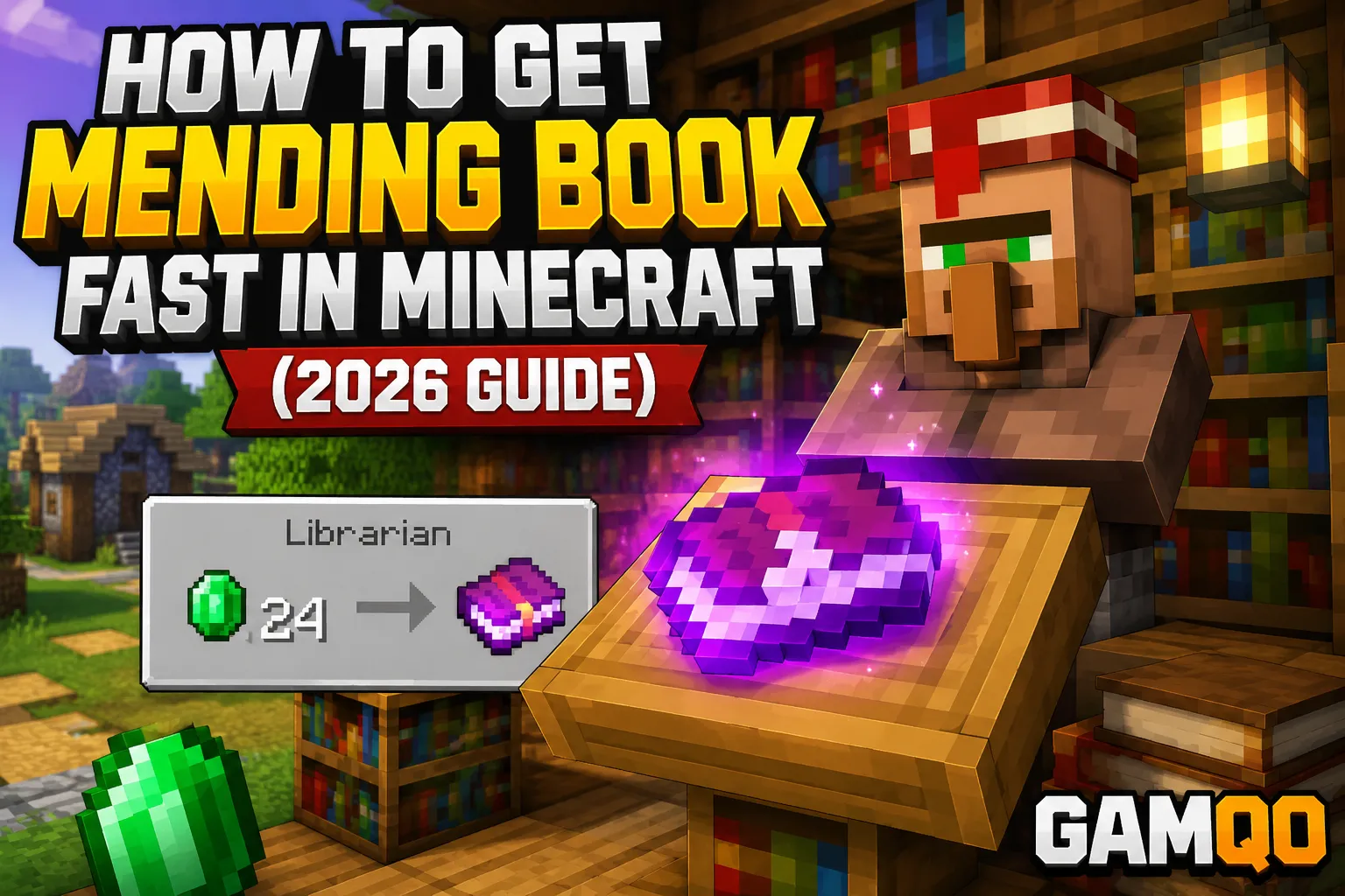 How to Get Mending Book Fast in Minecraft (2026)