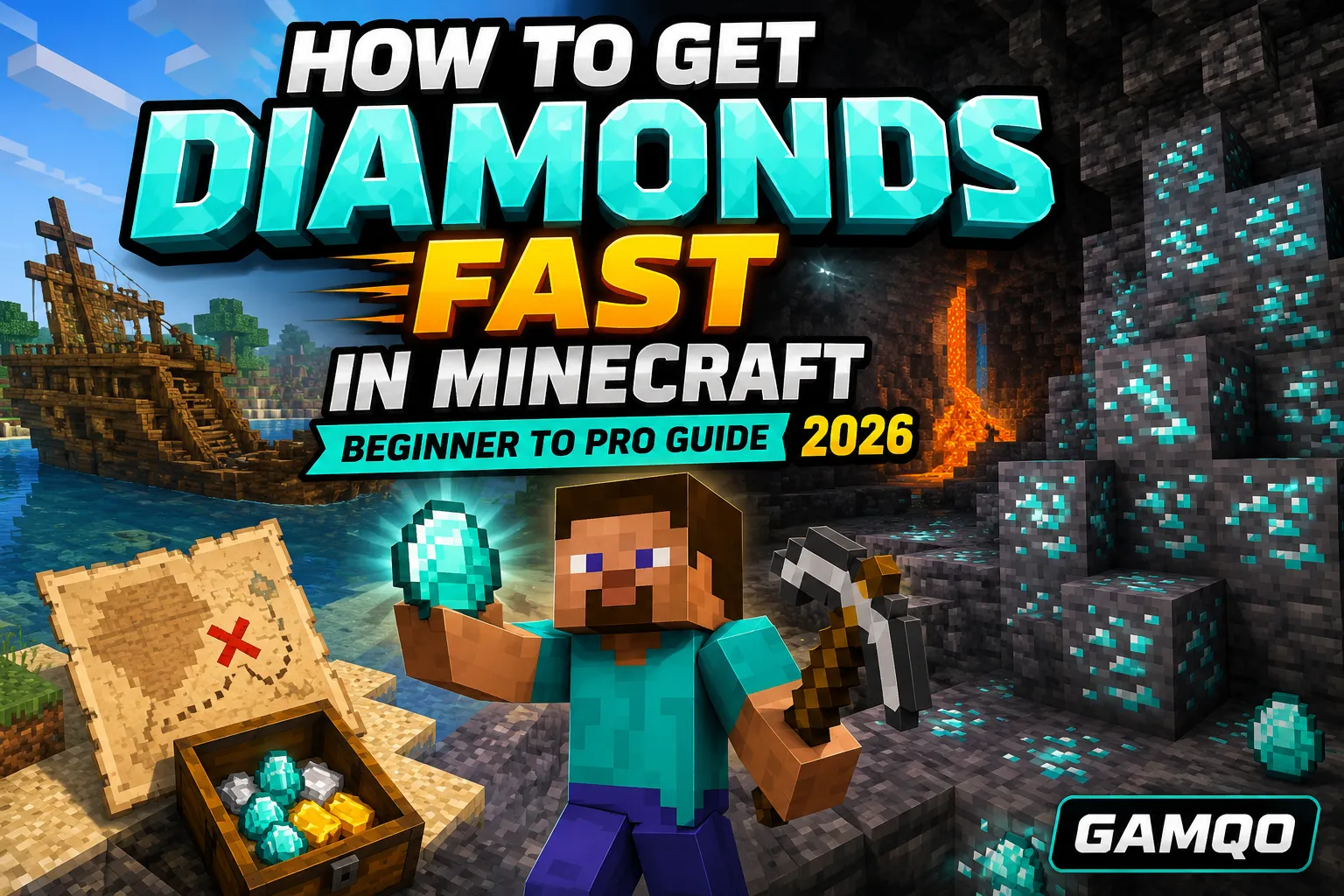 How to Get Diamonds Fast in Minecraft (2026 Guide)