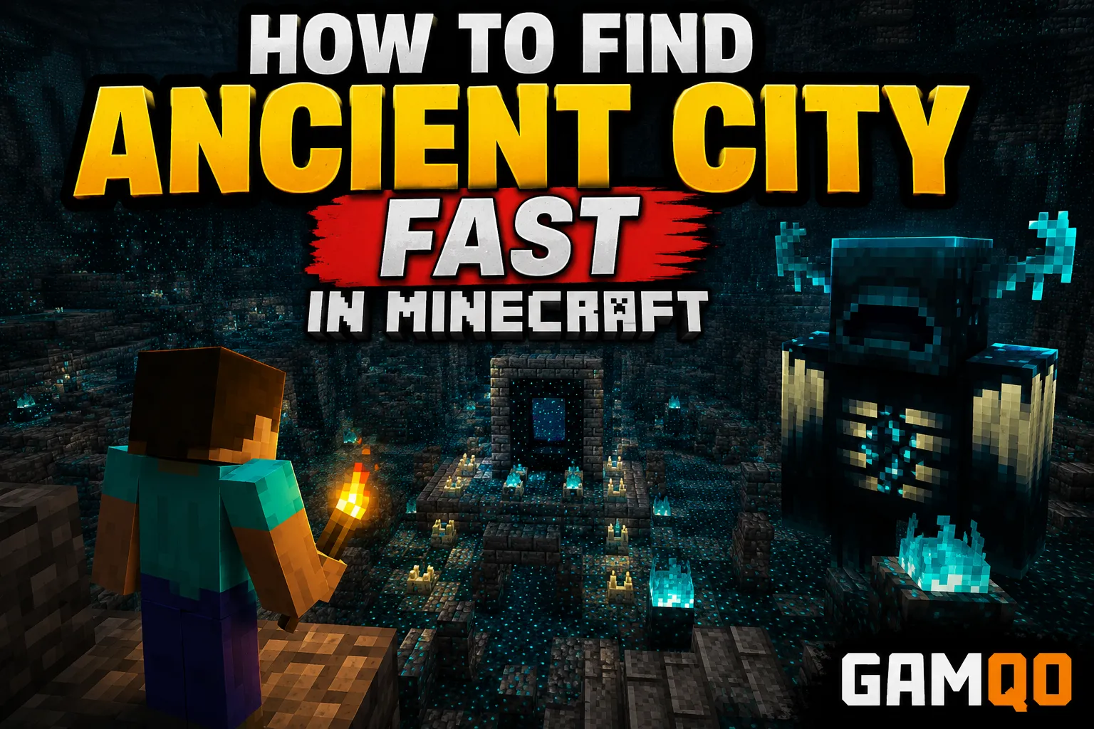 How to Find Ancient City FAST in Minecraft (All Methods)