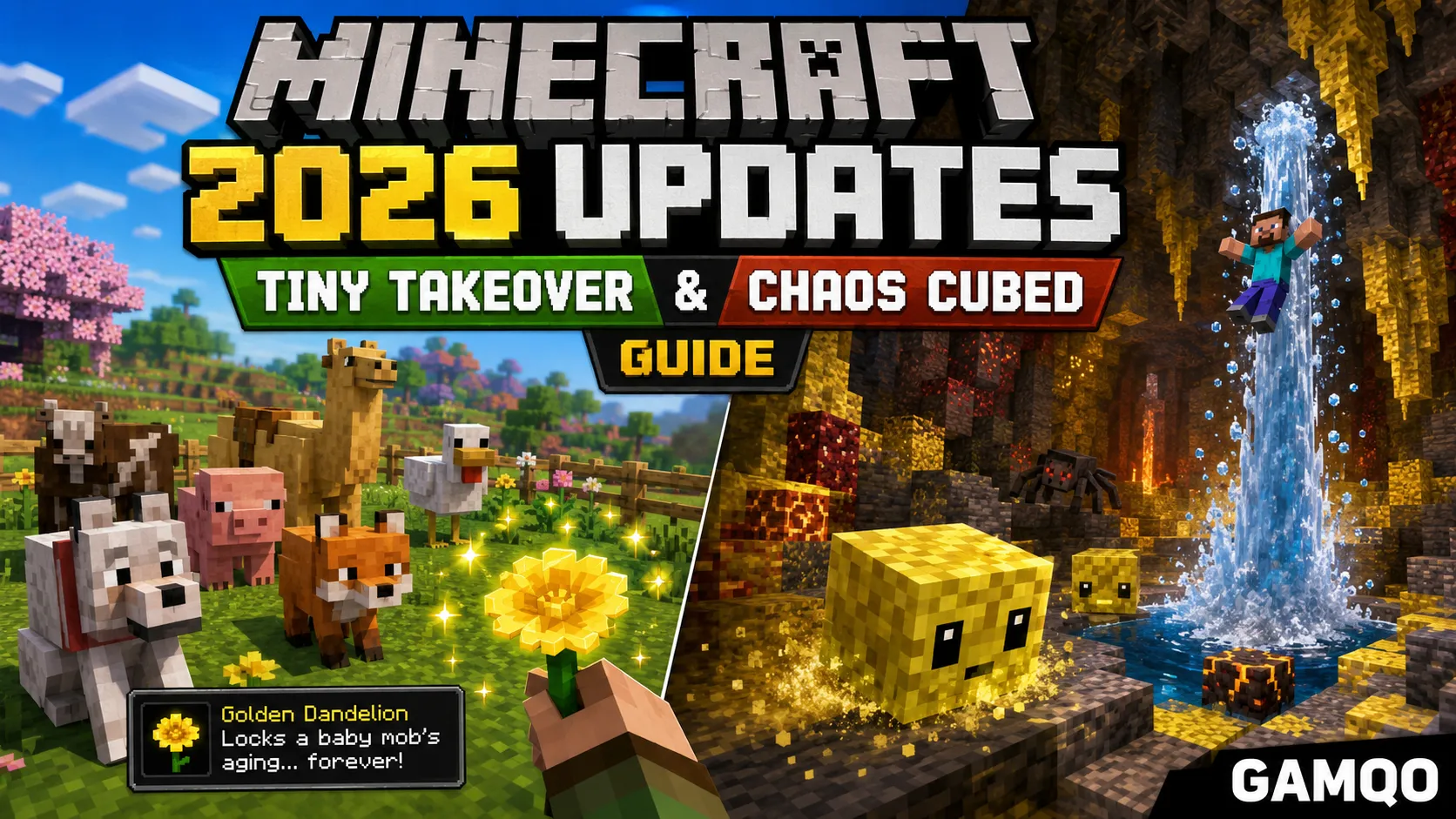 Minecraft 2026 Updates: Tiny Takeover & Chaos Cubed Guide