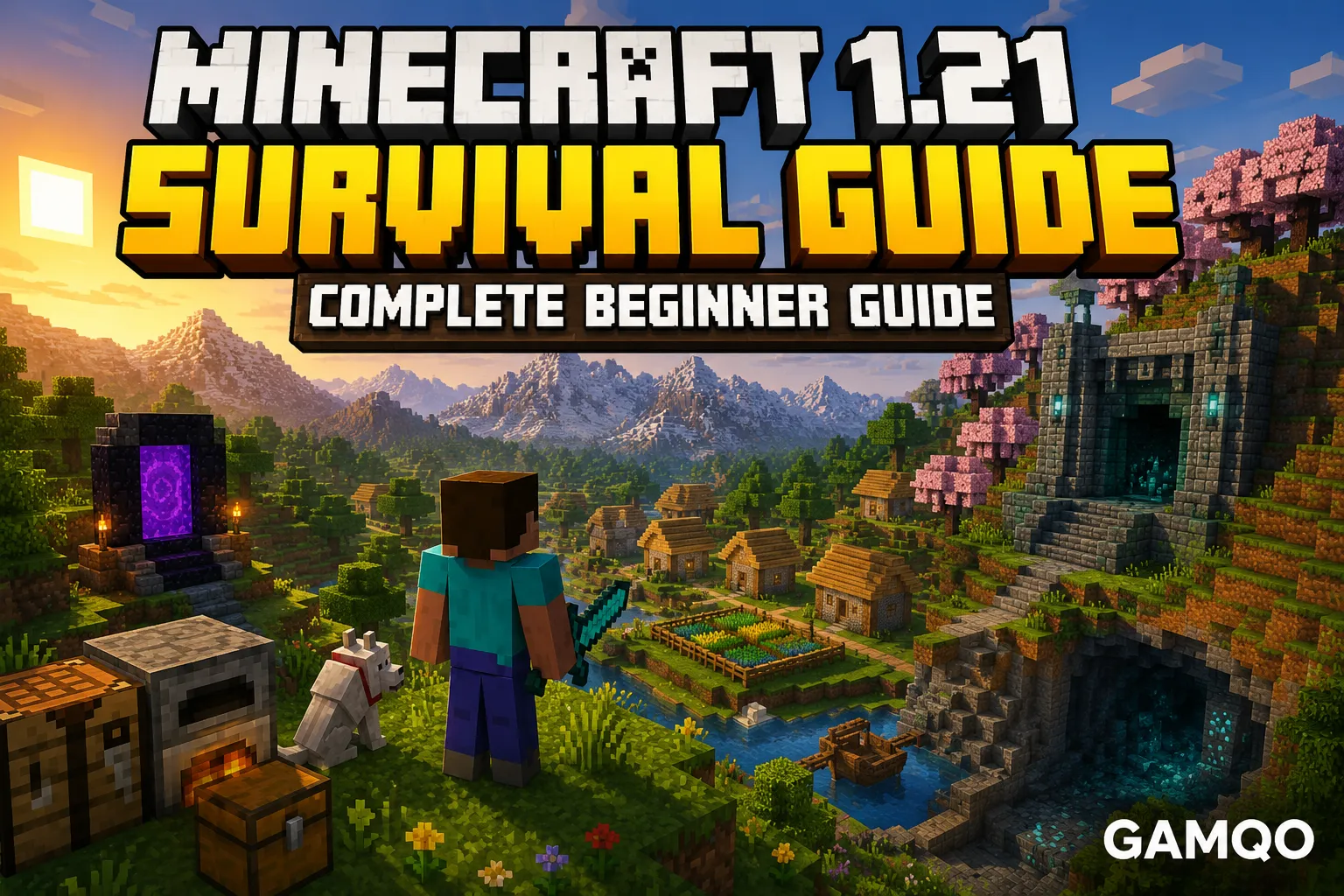 Minecraft 1.21 Survival Guide: The Complete Beginner Walkthrough