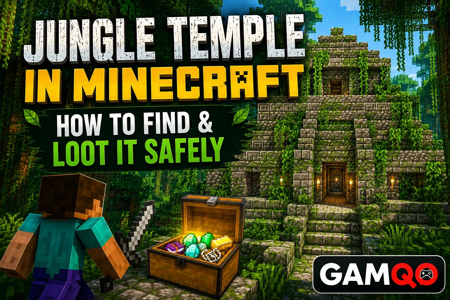 Jungle Temple in Minecraft: How to Find & Loot It Safely