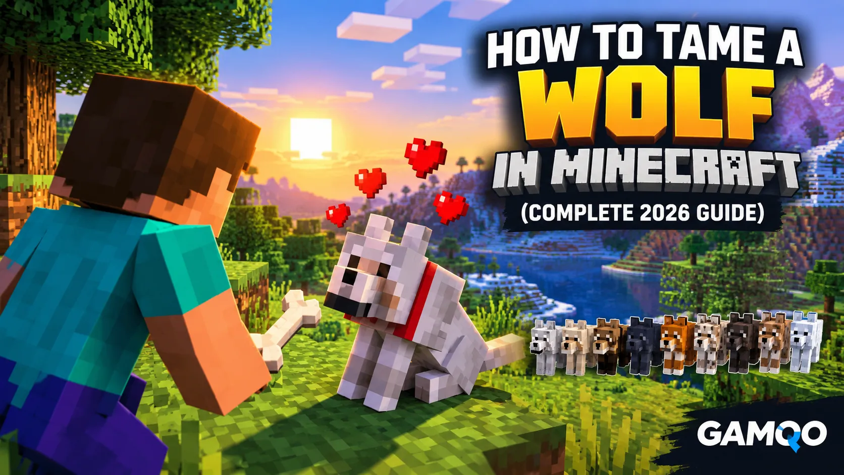  How to Tame a Wolf in Minecraft (2026 Guide)