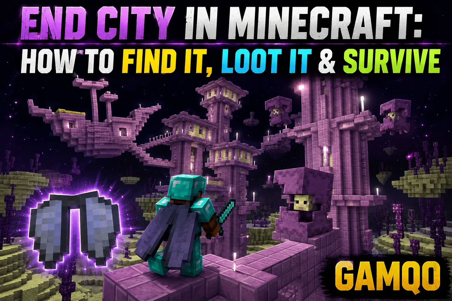 End City in Minecraft: How to Find It, Loot It & Survive