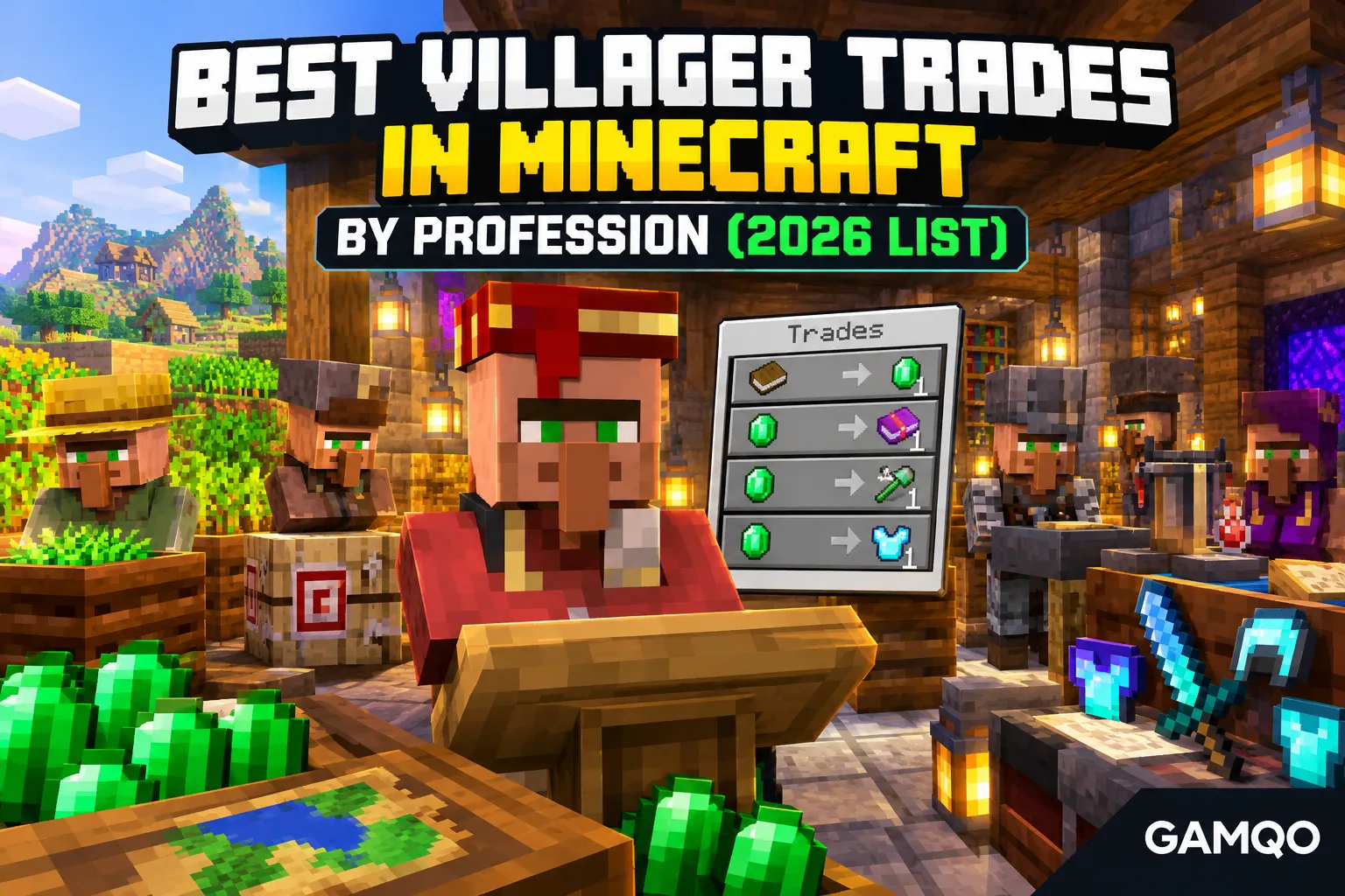 Best Villager Trades in Minecraft (2026 Guide)